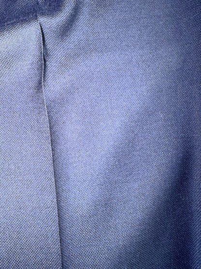 Jos. A. Bank Traveler Custom Made Men's Dress Trousers Navy Blue Pleated 36x31