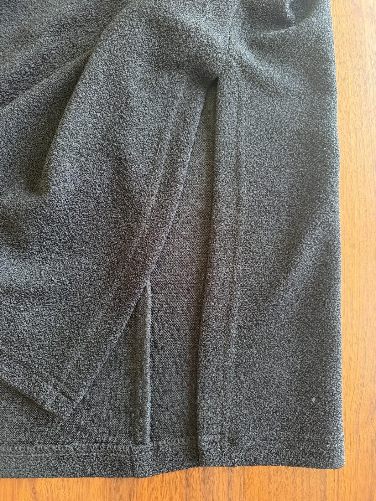 Vintage Coldwater Creek Women's Maxi Dress Bronze & Black Dress - Size 6P
