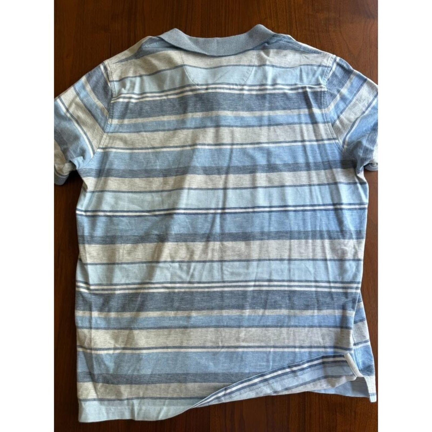 Brooks Brothers Slim Fit Cotton Linen Striped Polo Shirt - Size XXL