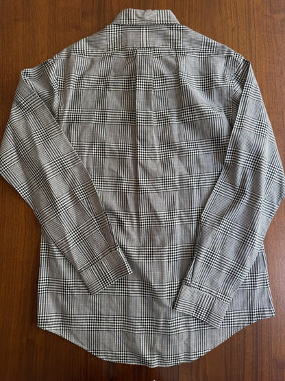 Ralph Lauren Men's Custom Fit Glen Plaid Button-Down - Size M
