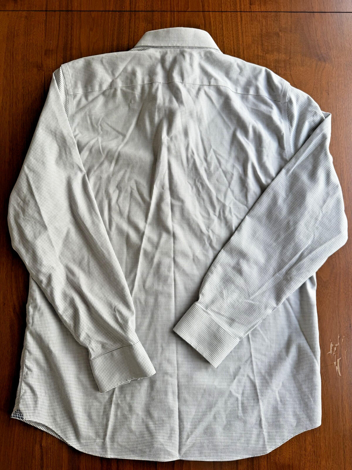 Banana Republic Men's Camden Fit Micro-Check Button-Down - Size L.