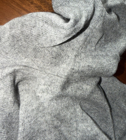J.Crew Women's 100% Cashmere Crewneck Sweater Grey - Size M