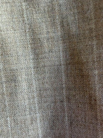 Banana Republic Women's Wool Striped Straight Leg Tan Trousers - Size 2