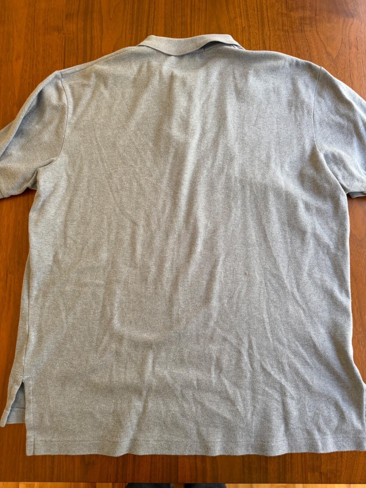 Polo Ralph Lauren Men's Classic Fit Short Sleeve Polo Shirt Grey - Size L