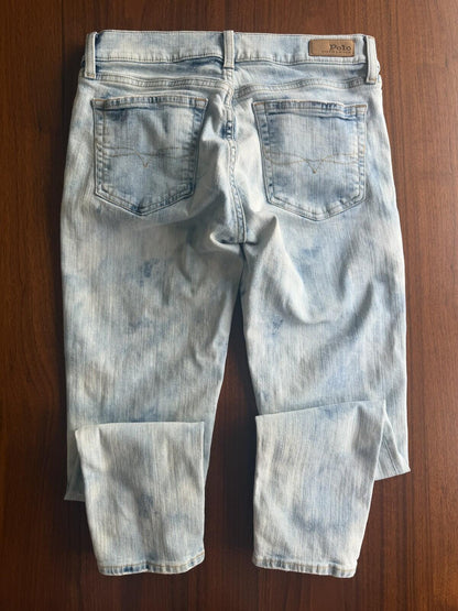 Polo by Ralph Lauren Skinny Acid Wash Jeans - Size 27