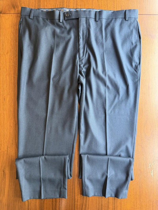 Lauren Ralph Lauren Men's Navy Blue Flat Front Dress Pants - Size 42x32