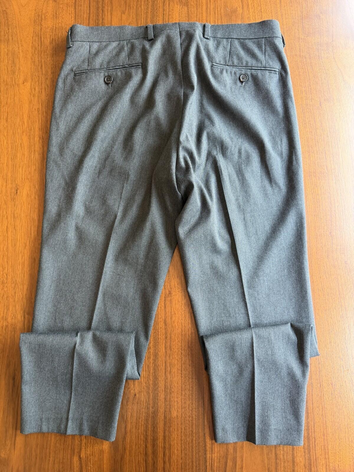 Lauren Ralph Lauren Men's Grey Dress Pants - Size 32x30