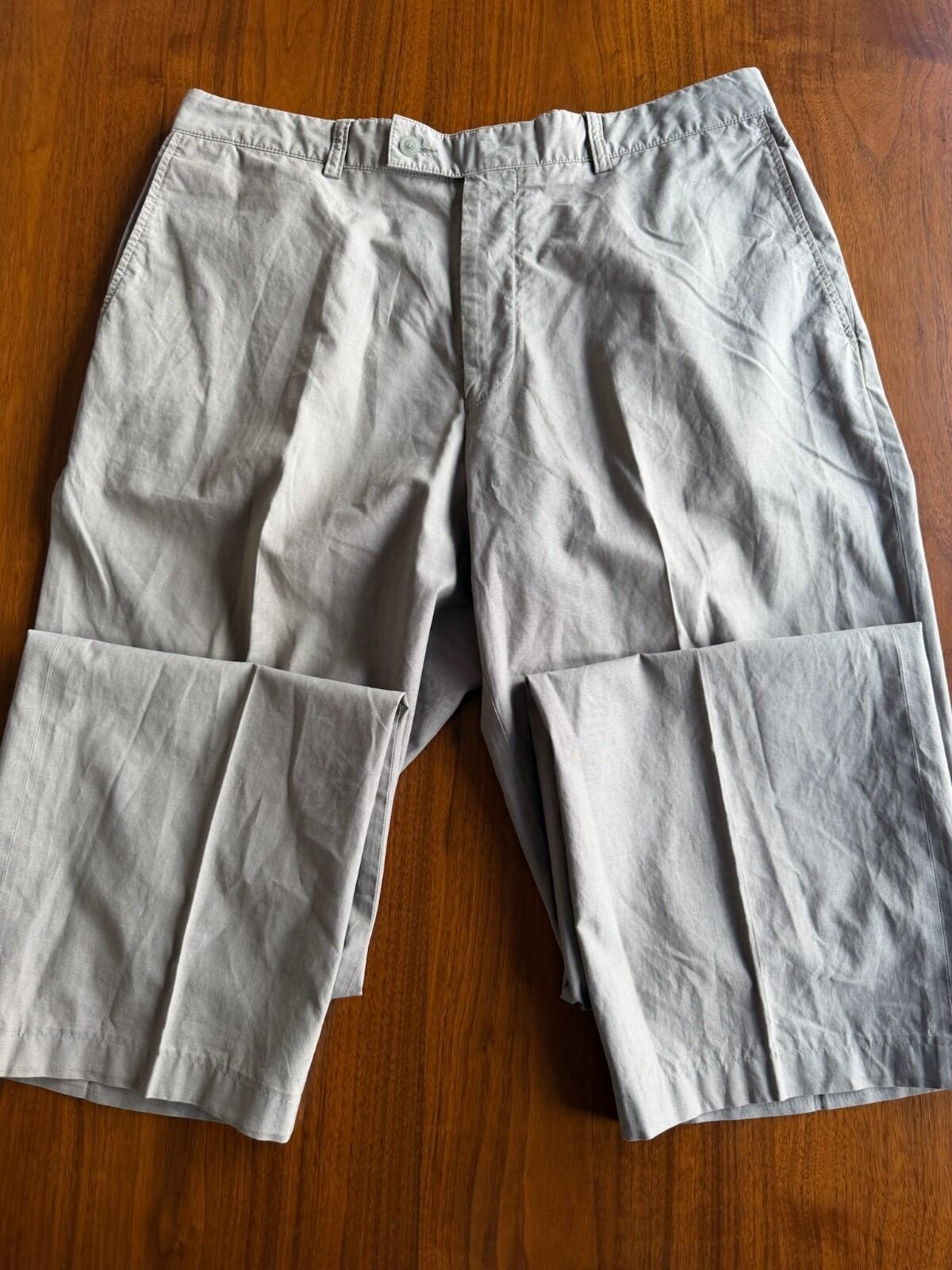 Hugo Boss Speaker Collection Flat Front Cotton Chino Pants - 34x32