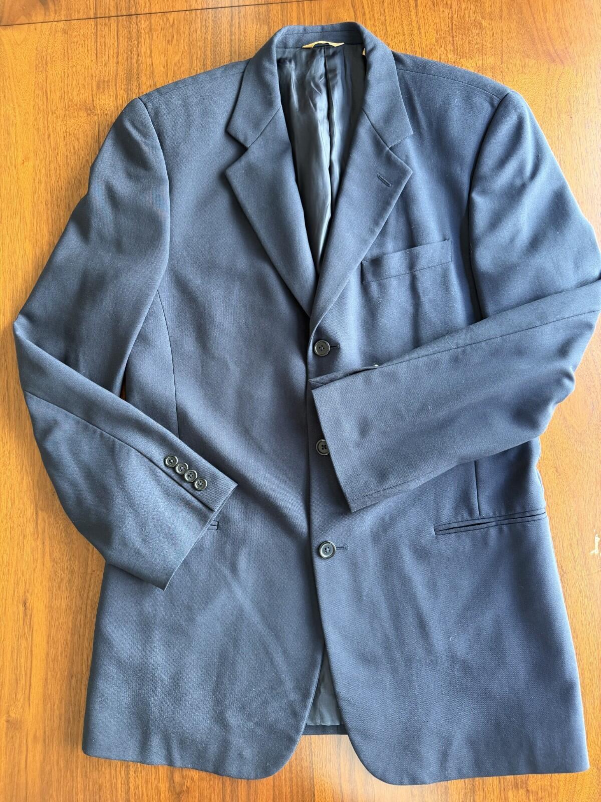 Donna Karan Men's Navy Blazer - Size 40