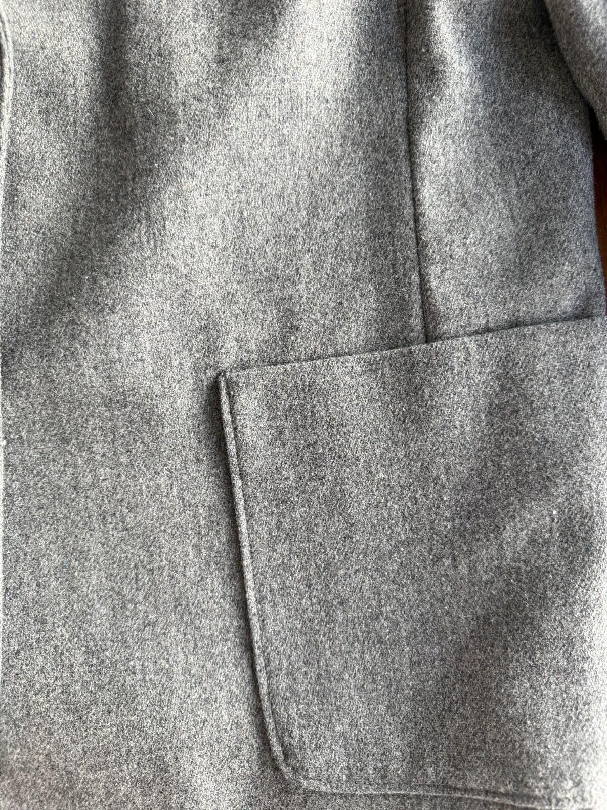 Vintage Russ Togs Grey Two-Button Blazer Jacket - Size 16 Made in USA