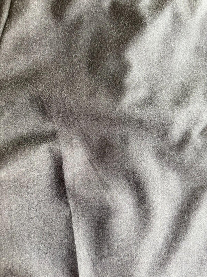 Zanella Men's 100% Virgin Wool Pleated Dress Pants Charcoal Grey Size 38
