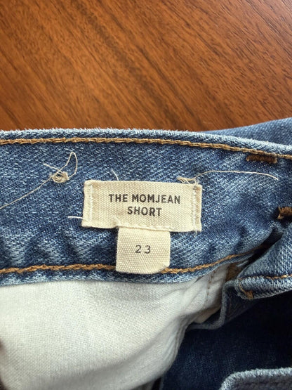 Madewell Women's The Momjean Jean Shorts - Size 23