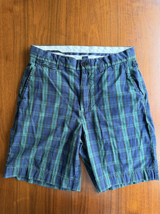 Polo Ralph Lauren Blackwatch Plaid Cotton Shorts - Size 32