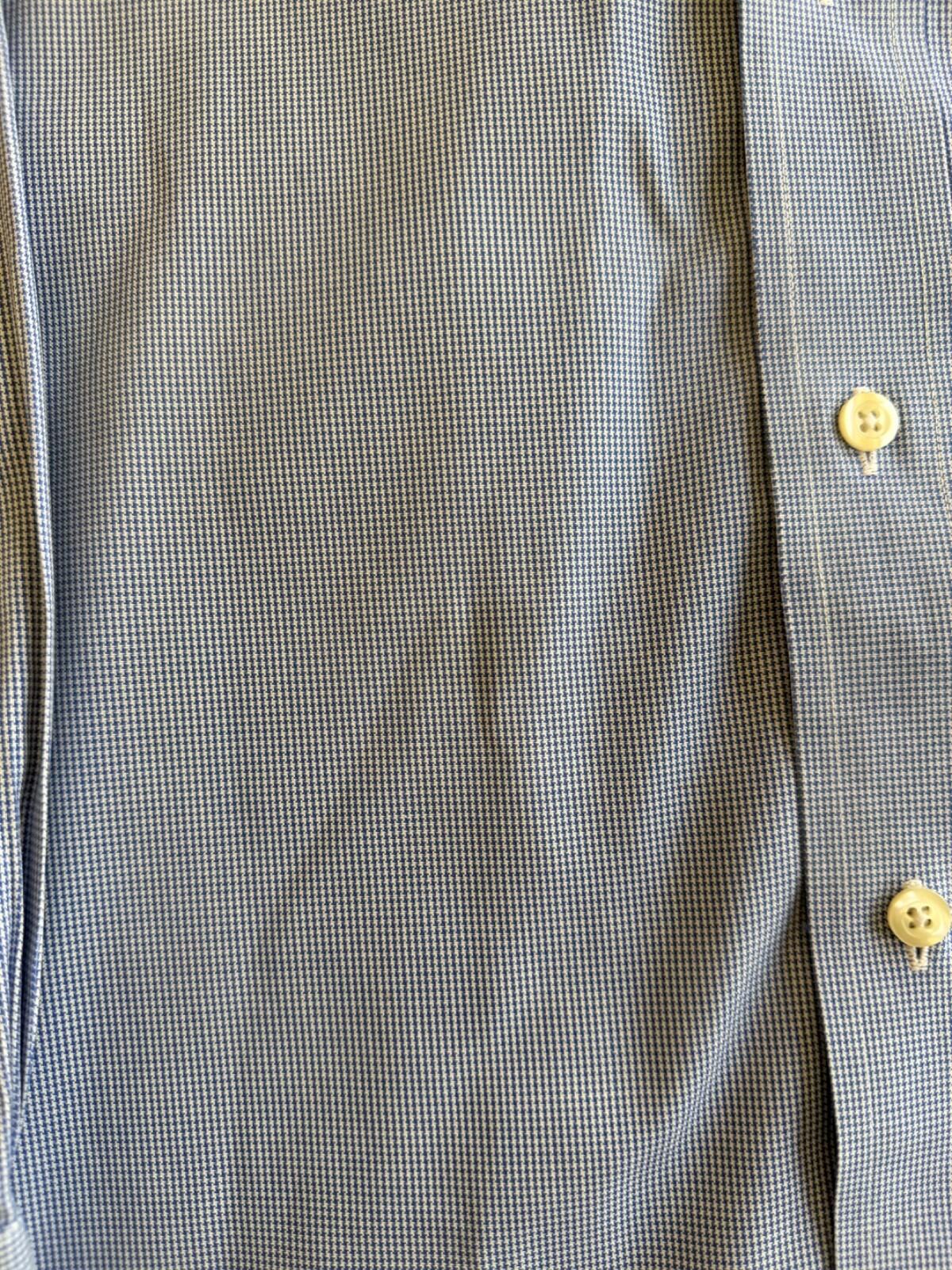 Brooks Brothers Men's Non-Iron Trad Fit Houndstooth Dress Shirt- Size 17-34