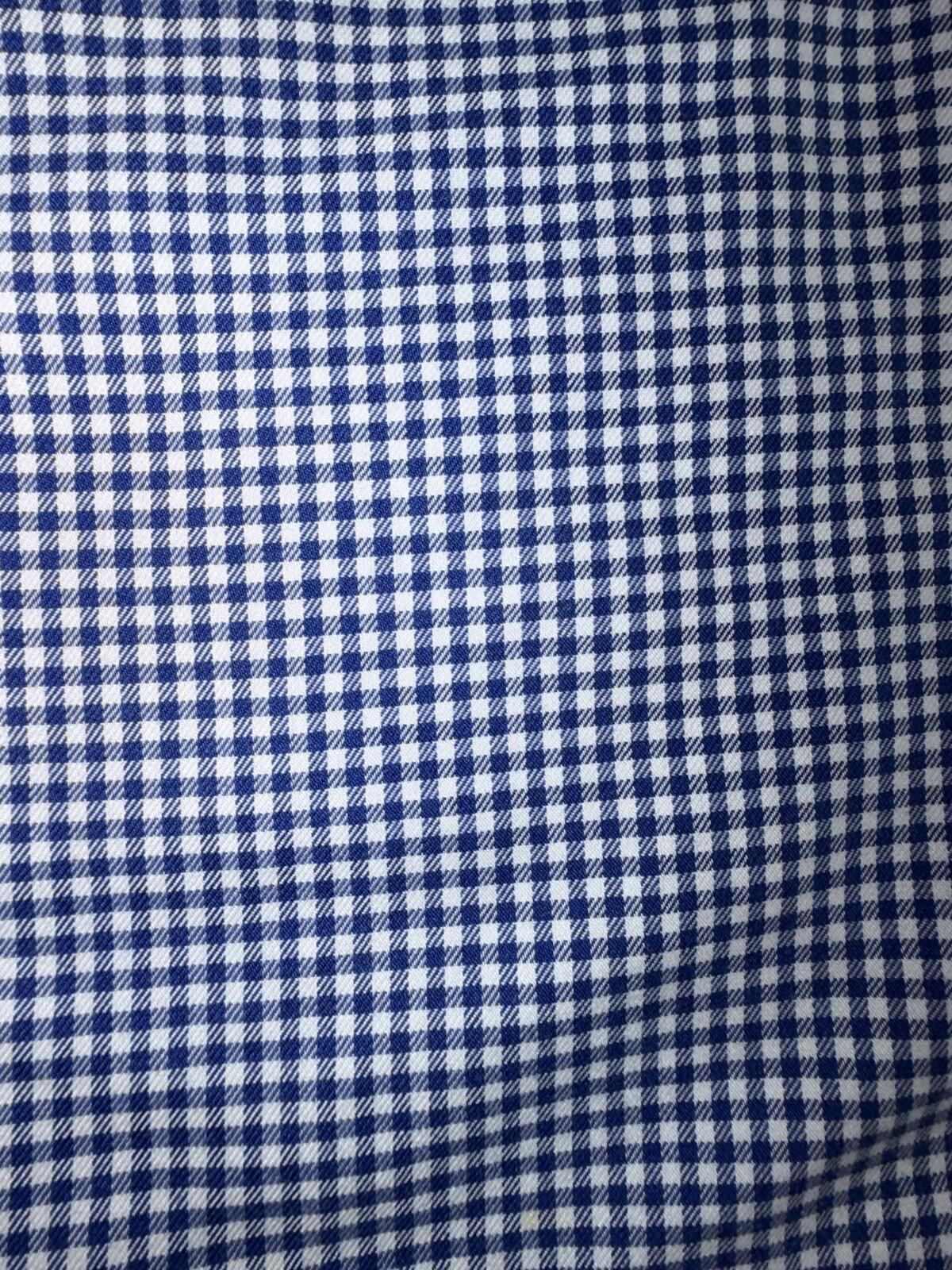 Brooks Brothers Regent Fit Blue Gingham Dress Shirt - Size 16.5-34