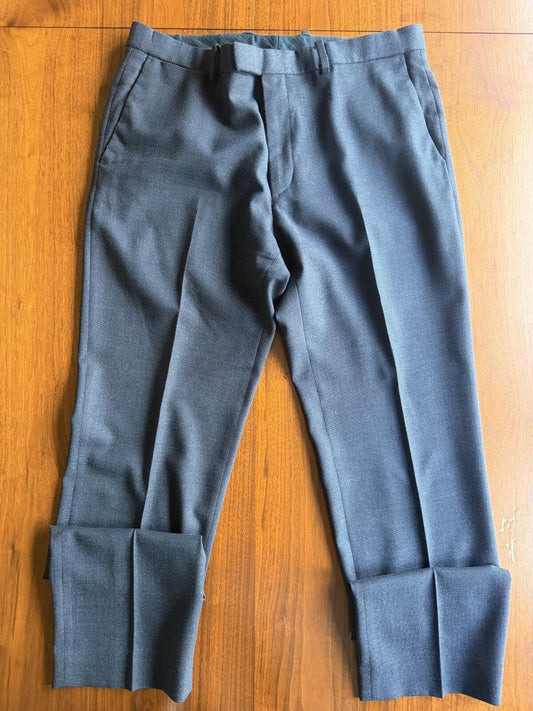 Banana Republic Men's Modern Slim Italian Marzotto Wool Dress Pants - Size 34x34