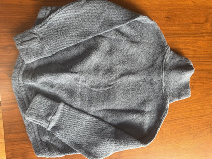 Sweaty Betty Harmonise Luxe Fleece Funnel Neck Pullover Blue - Size L