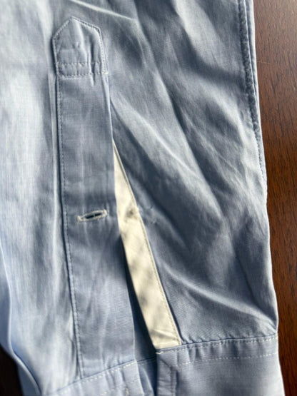 J.Crew Men's Ludlow Slim-fit Shirt 120s 2-ply Cotton Light Blue - Size S